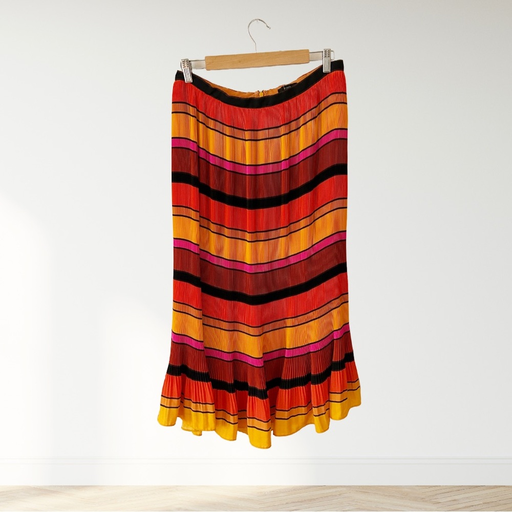 Colorful Striped Skirt